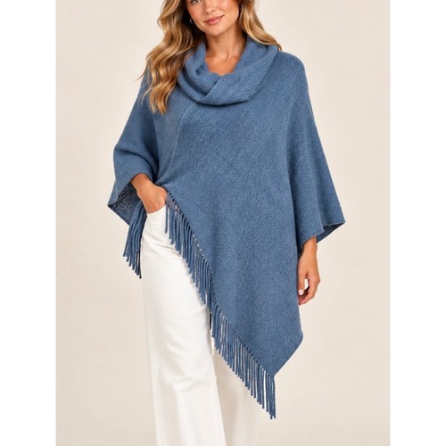 Chico blue cowl - chico's,